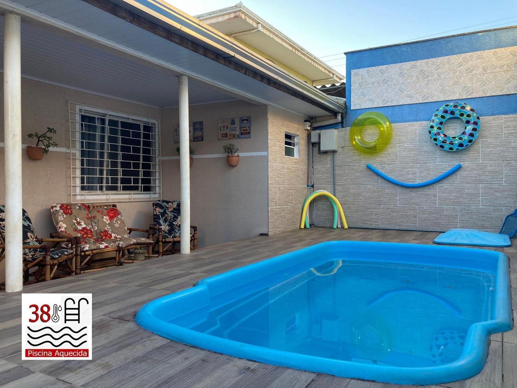 Casa Cores Guaratuba Piscina Aquecida Wifi Rapido Tv Smart Kültér fotó